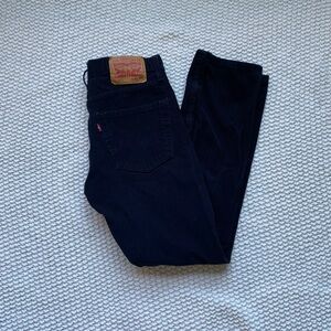 Black Corduroy Levi’s
